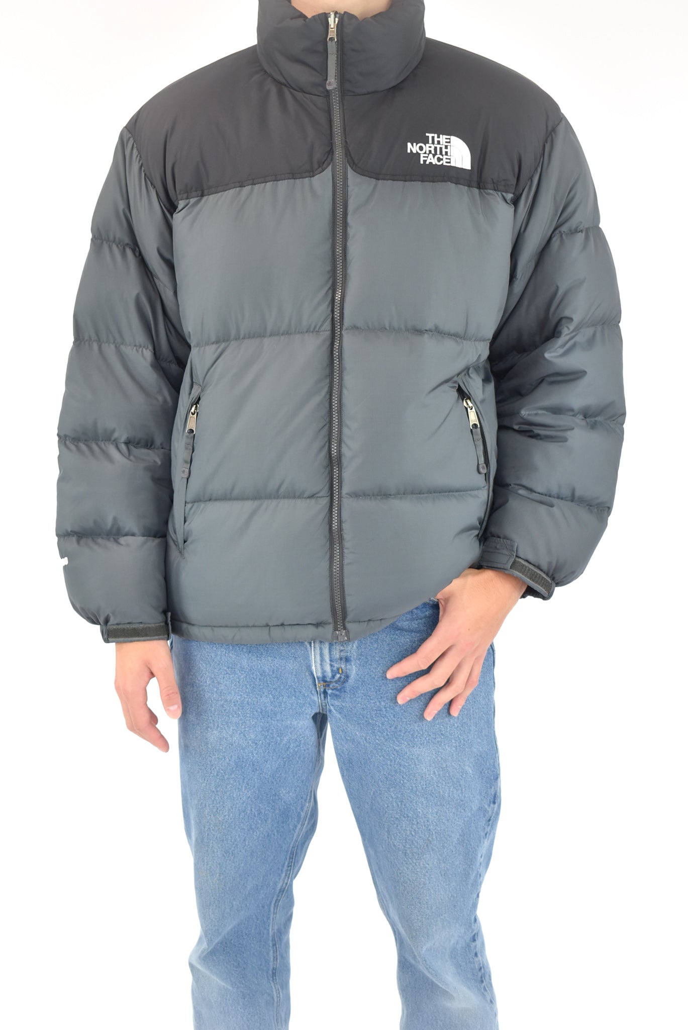 Dark Grey Puffer Jacket