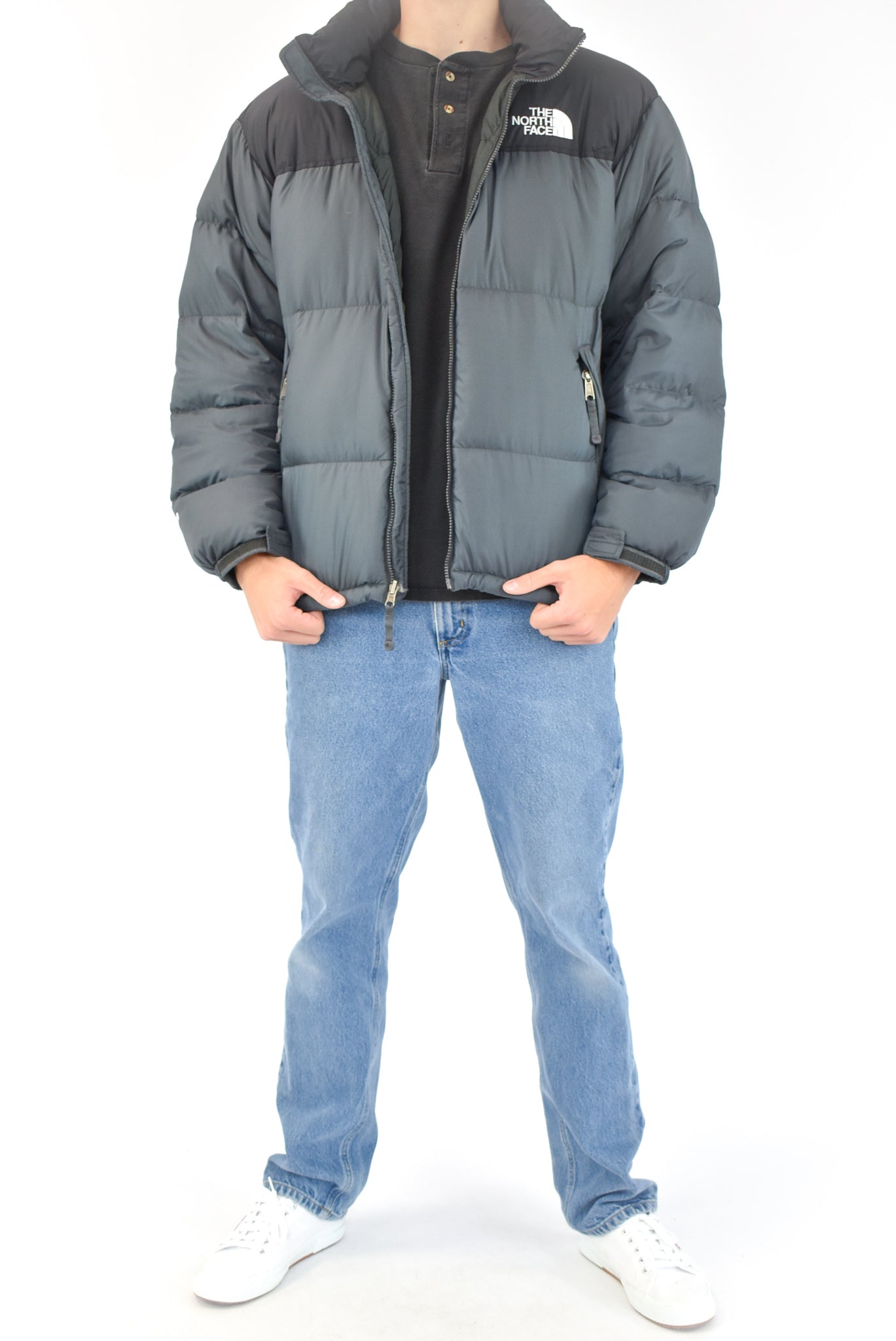 Dark Grey Puffer Jacket