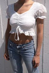 Y2K White Top