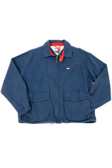 Navy Harrington Jacket