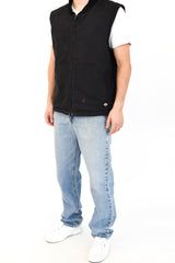 Black Denim Vest