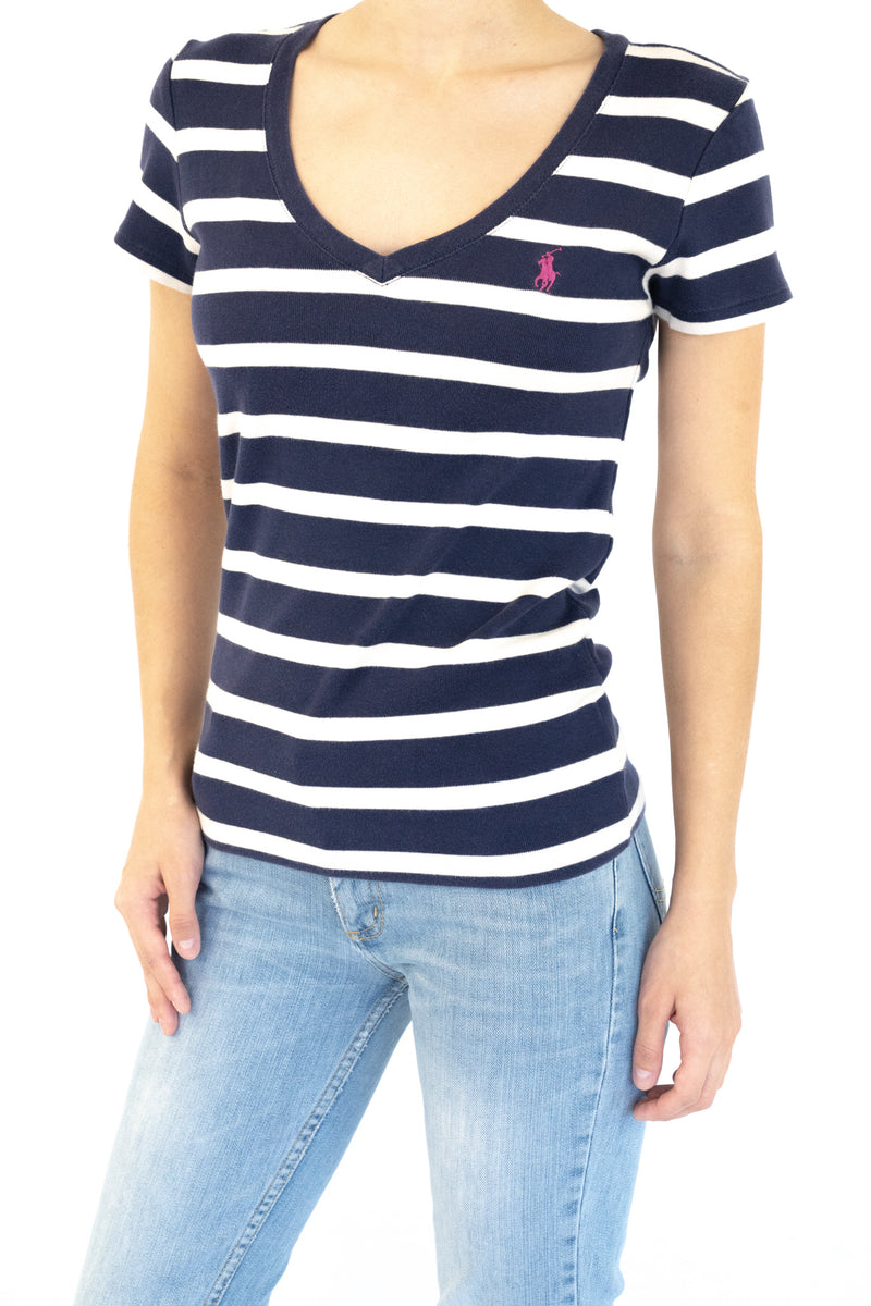 Navy Striped T-Shirt