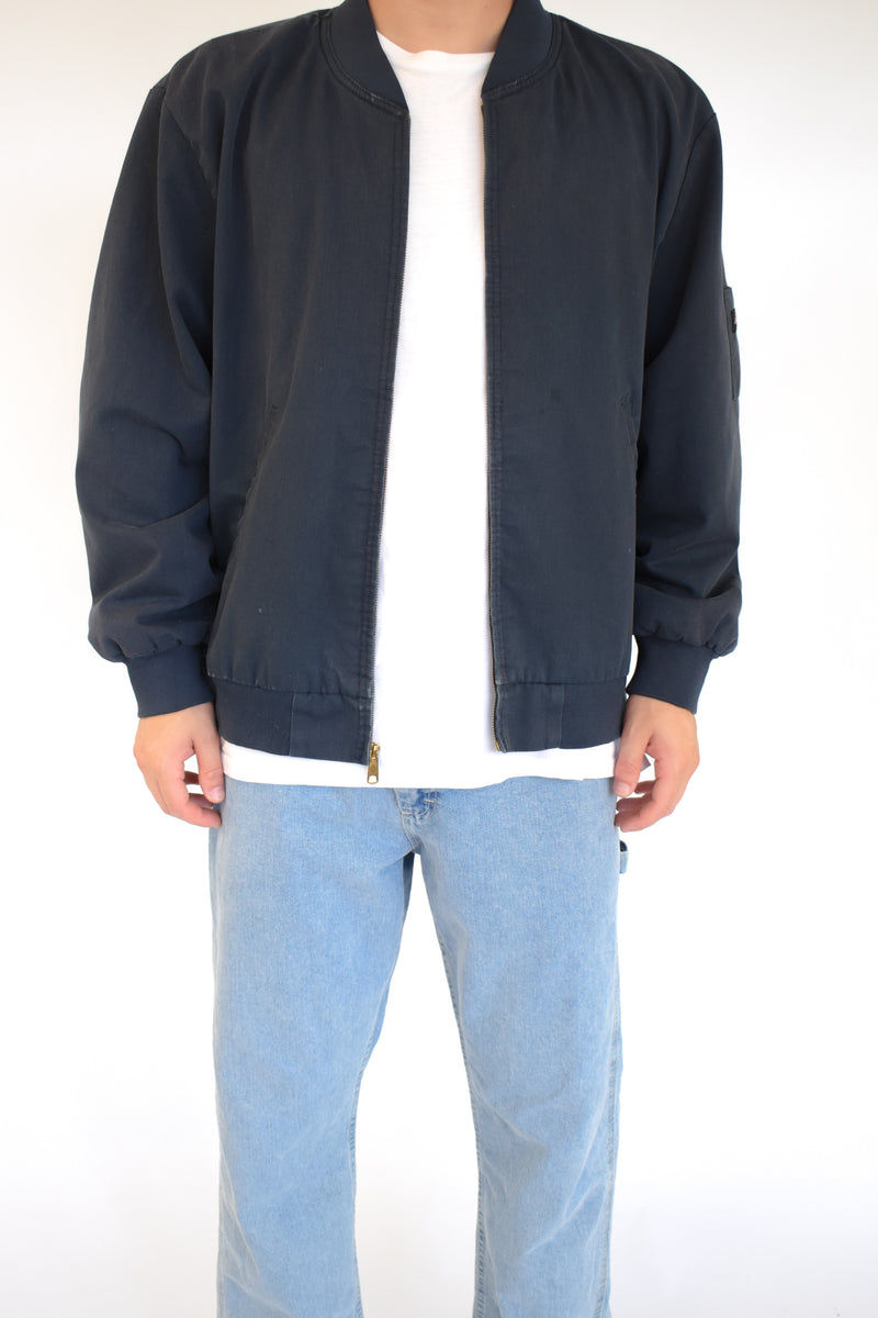 Navy Zip Jacket