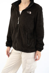 Brown Zip Fleece