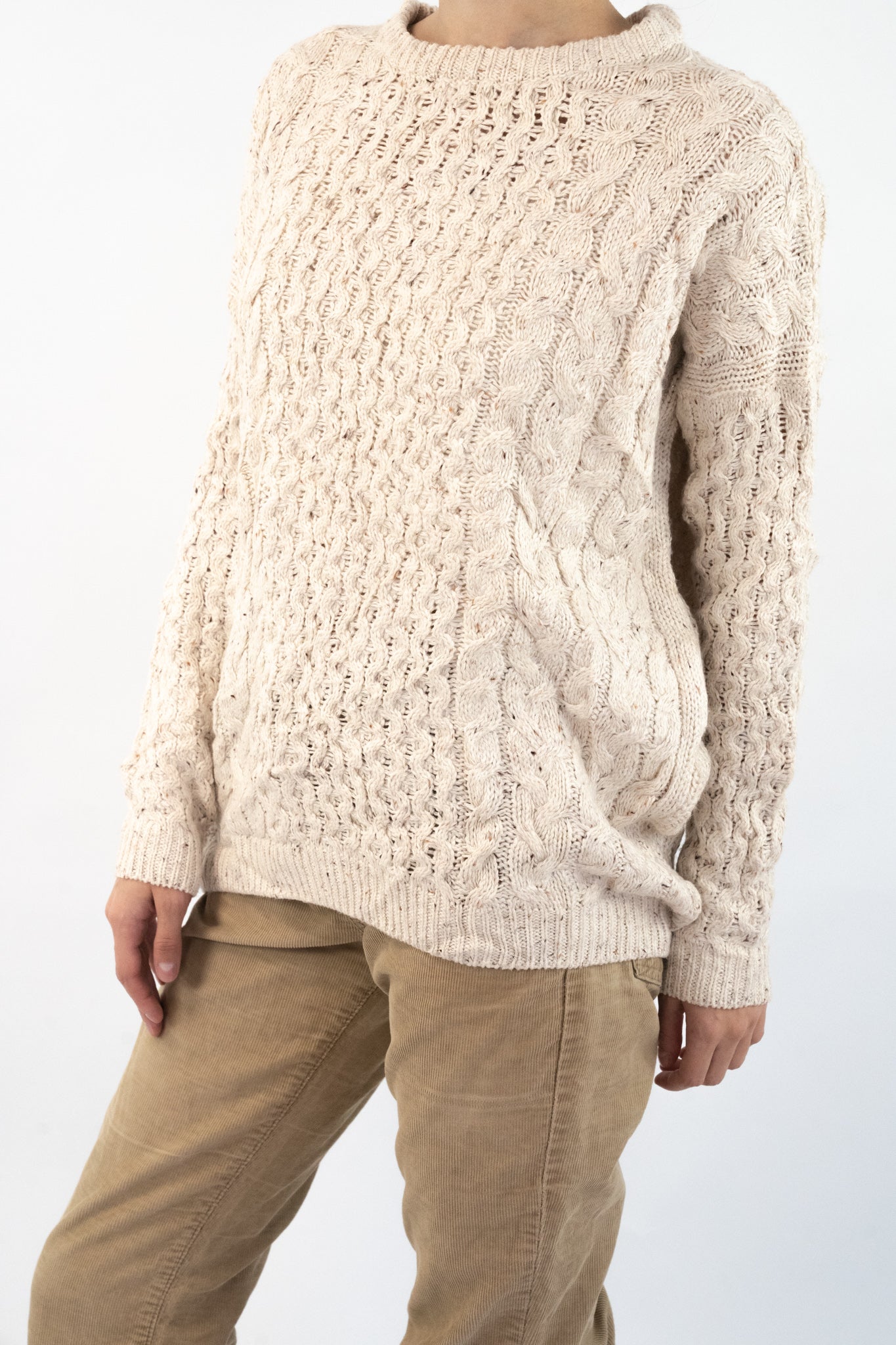 Cream Irish Jumper