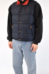 Navy Puffer Vest