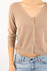 Beige Cardigan