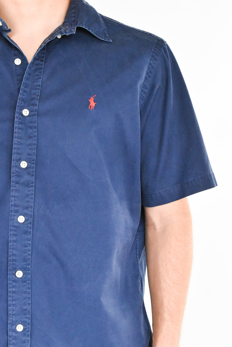 Navy Short Sleeved Shirt