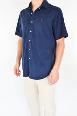 Navy Short Sleeved Shirt