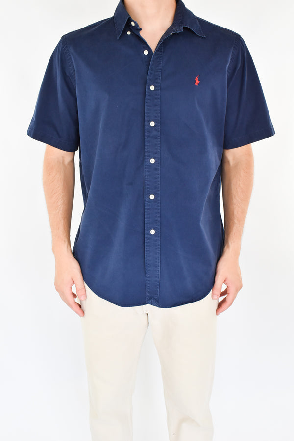 Navy Short Sleeved Shirt