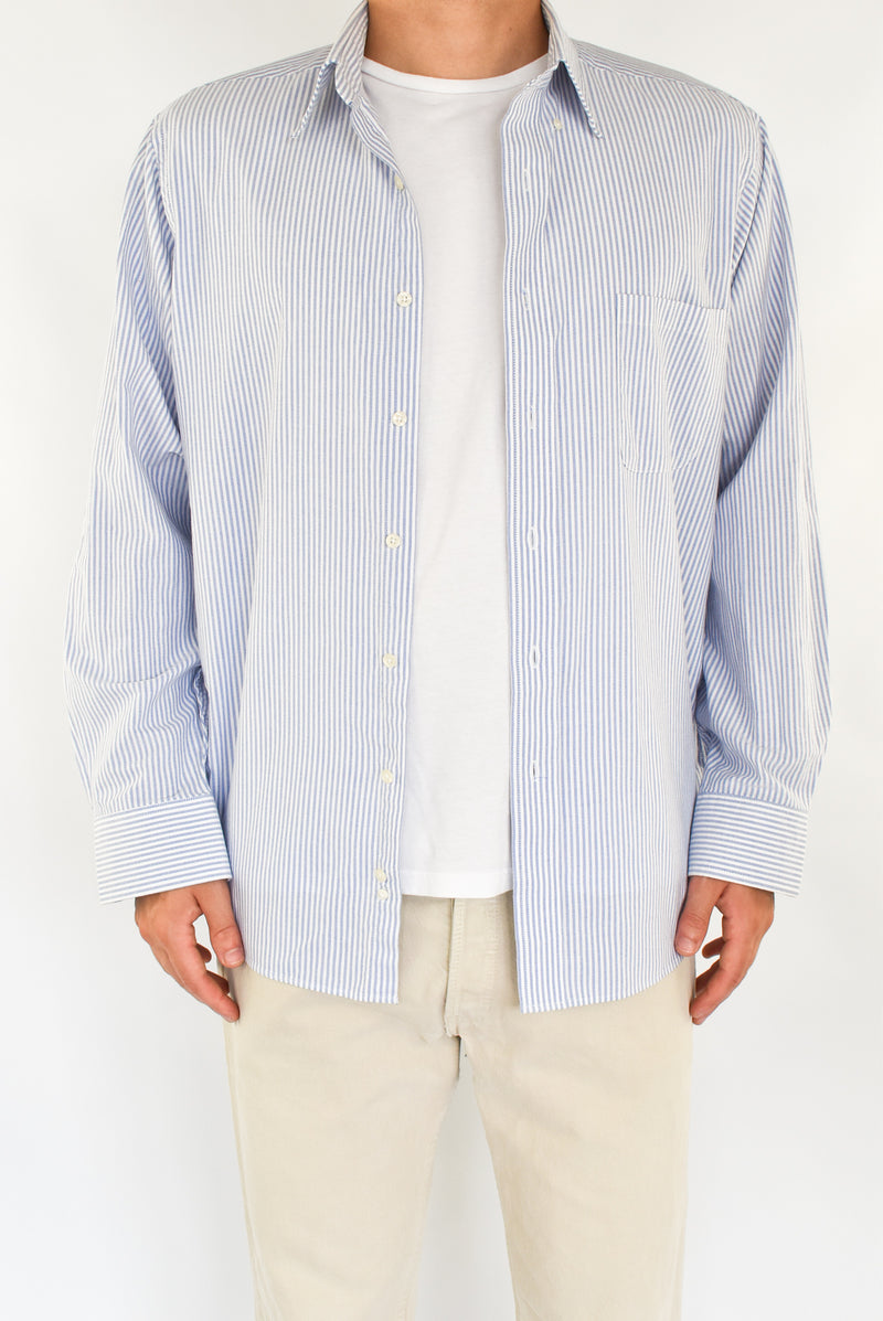 Light Blue Striped Shirt