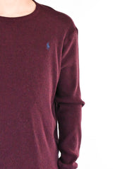 Burgundy Long Sleeve T-shirt