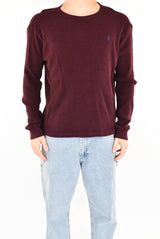 Burgundy Long Sleeve T-shirt