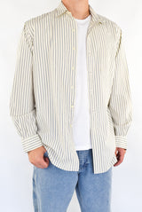 Cream Striped Shirt