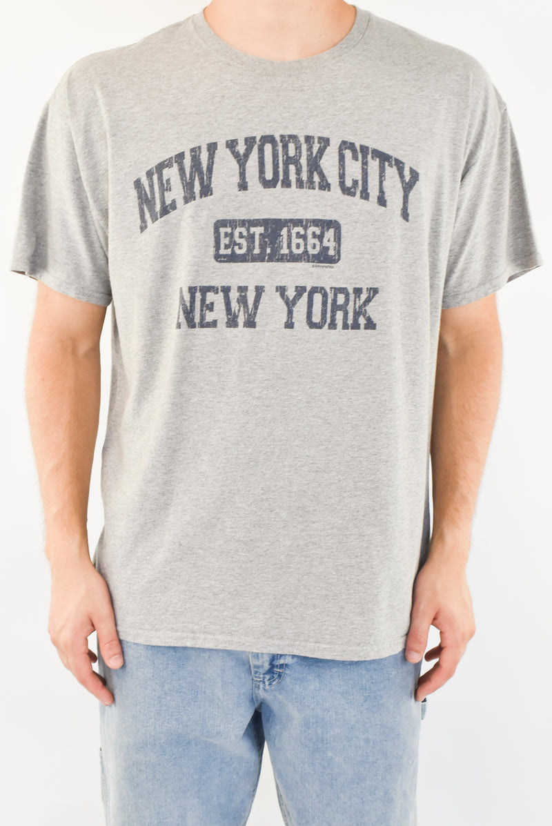 Grey New York T-shirt