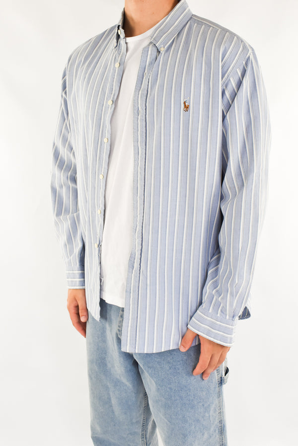 Blue Striped Shirt