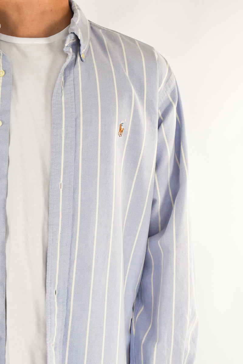 Light Blue Striped Shirt