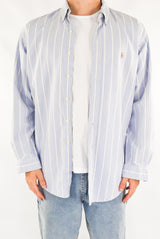 Light Blue Striped Shirt