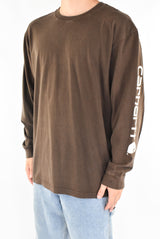 Brown Long Sleeved T-shirt