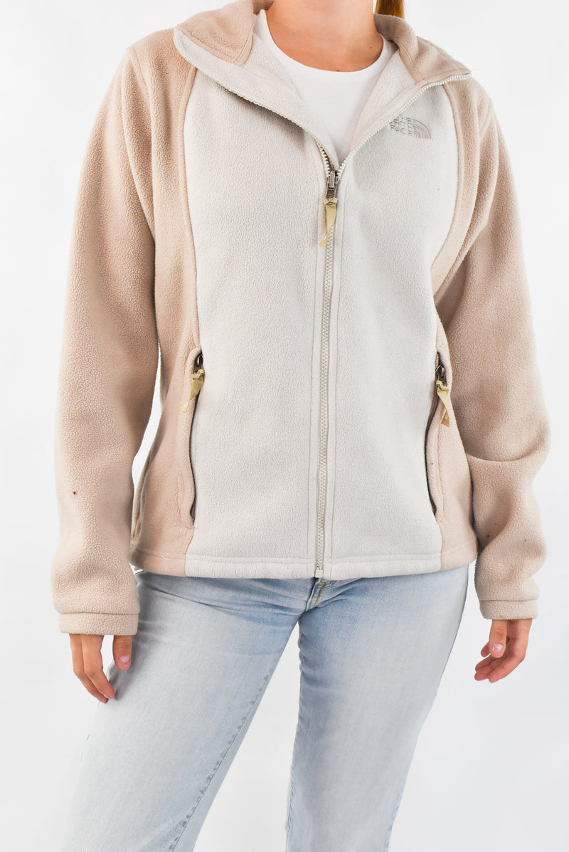 Cream Zip Fleece