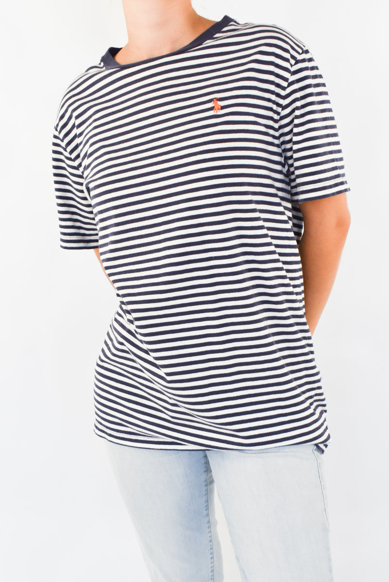 Navy Striped T-Shirt