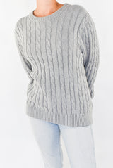 Cable Knitted Sweater