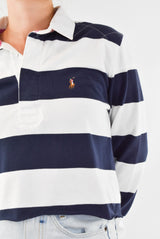 Cropped Rugby Polo