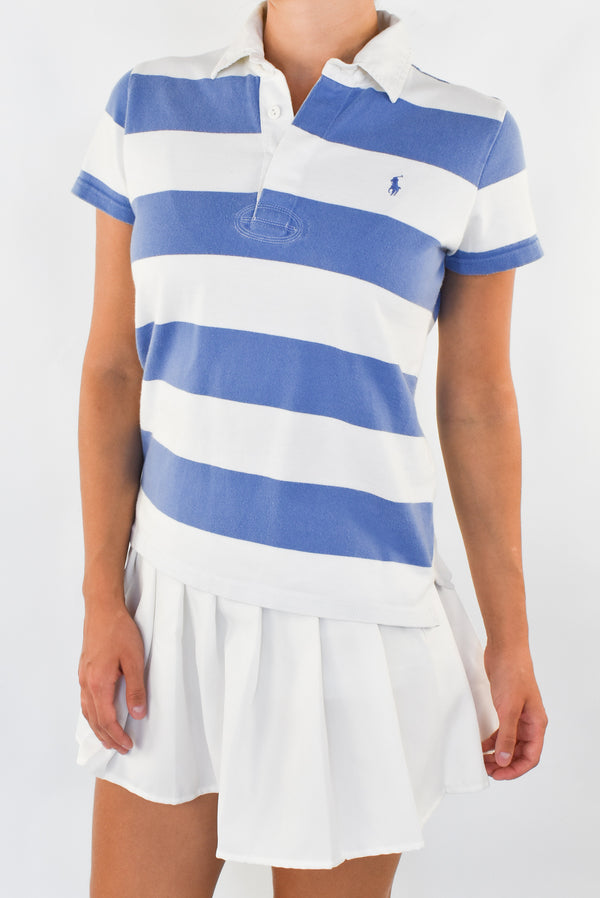 Blue Stripped Polo