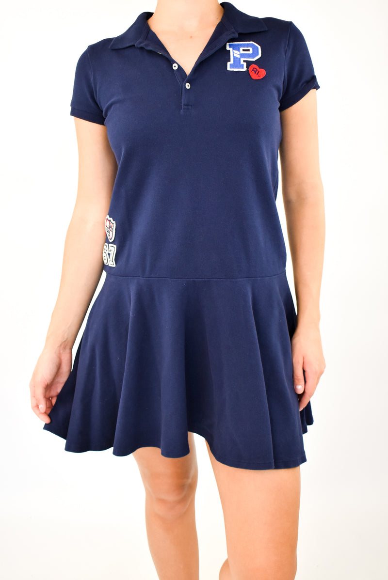 Navy Polo Dress