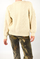 Cream Irish Jumper