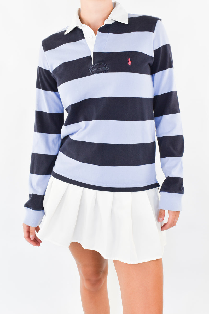 Striped Rugby Polo