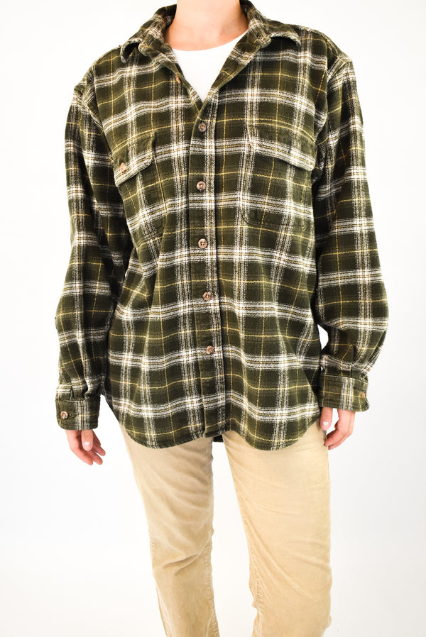 Plaid Flannel Shirt