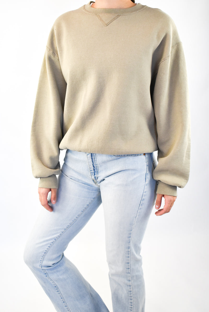 Beige Sweatshirt