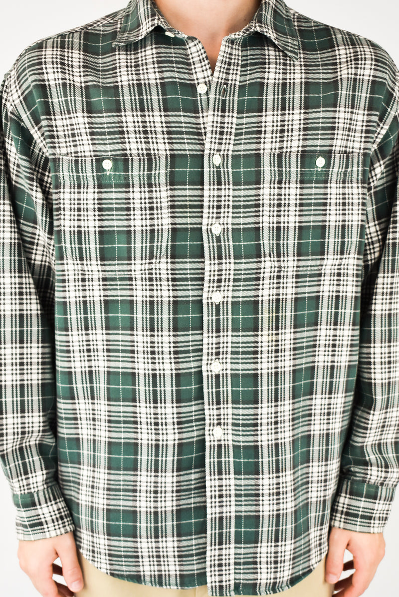 Green Plaid Shirt