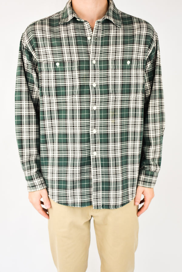 Green Plaid Shirt