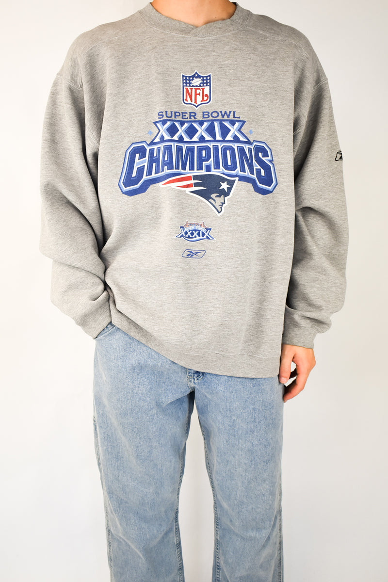 Grey Super Bowl Sweatshirt