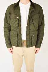 Olive Quilted Jacket