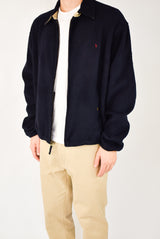 Navy Zip Fleece Jacket