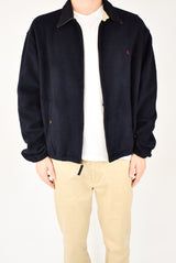 Navy Zip Fleece Jacket