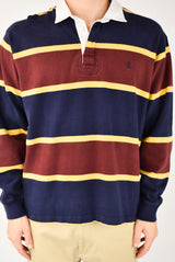 Striped Rugby Polo