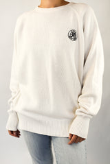 White Knitted Sweater