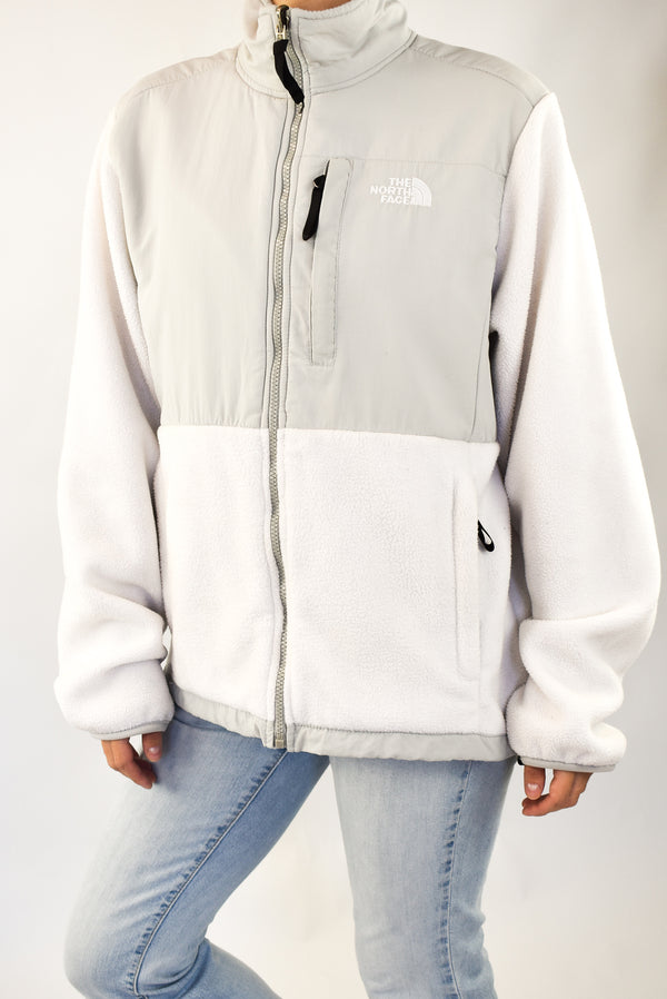 White Zip Fleece