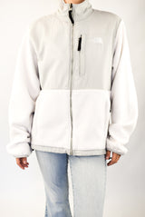 White Zip Fleece