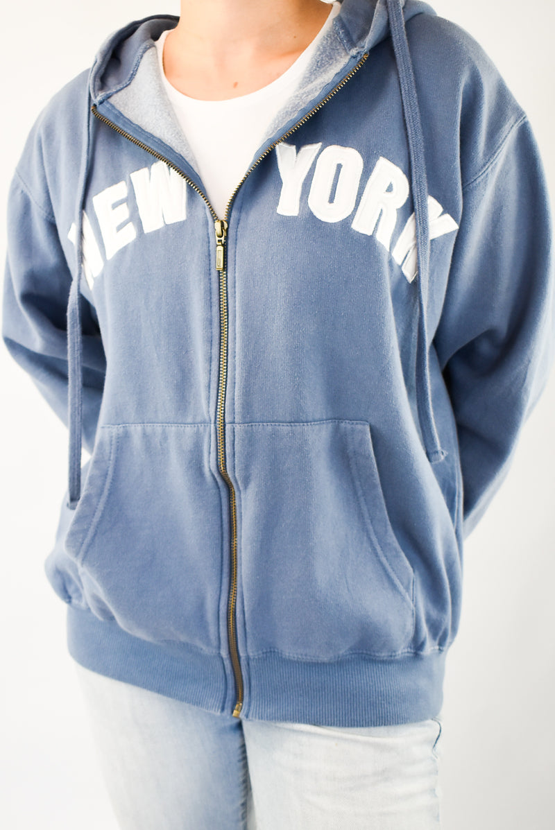 New York Zip Hoodie