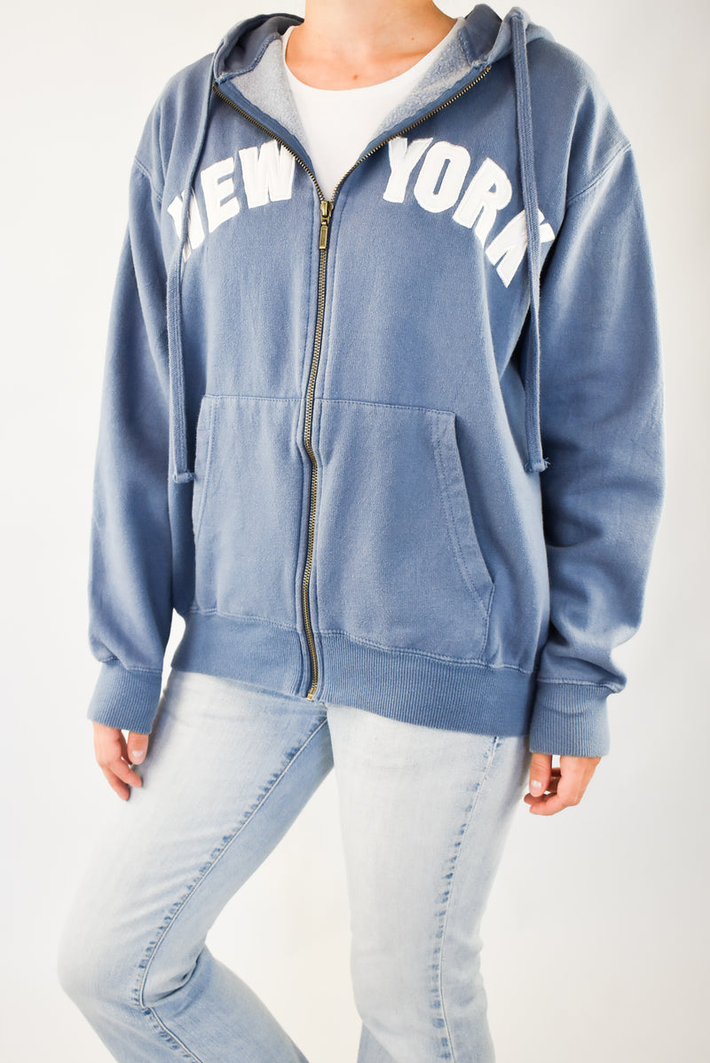 New York Zip Hoodie