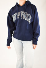 Navy New York Hoodie