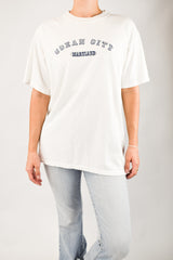 Ocean City White T-Shirt