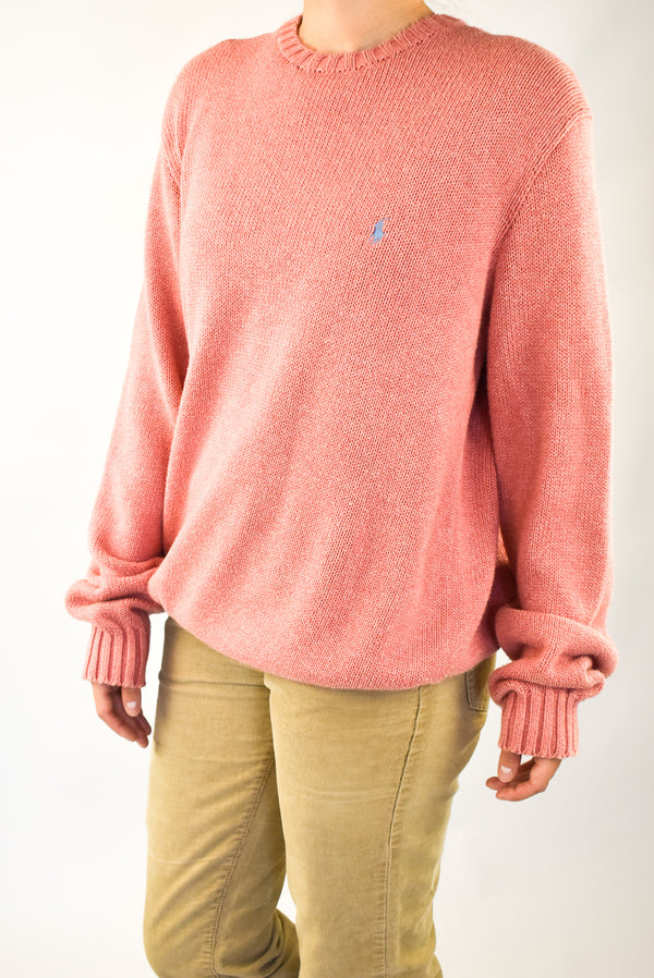 Pink Knitted Sweater