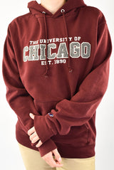 Chicago Burgundy Hoodie