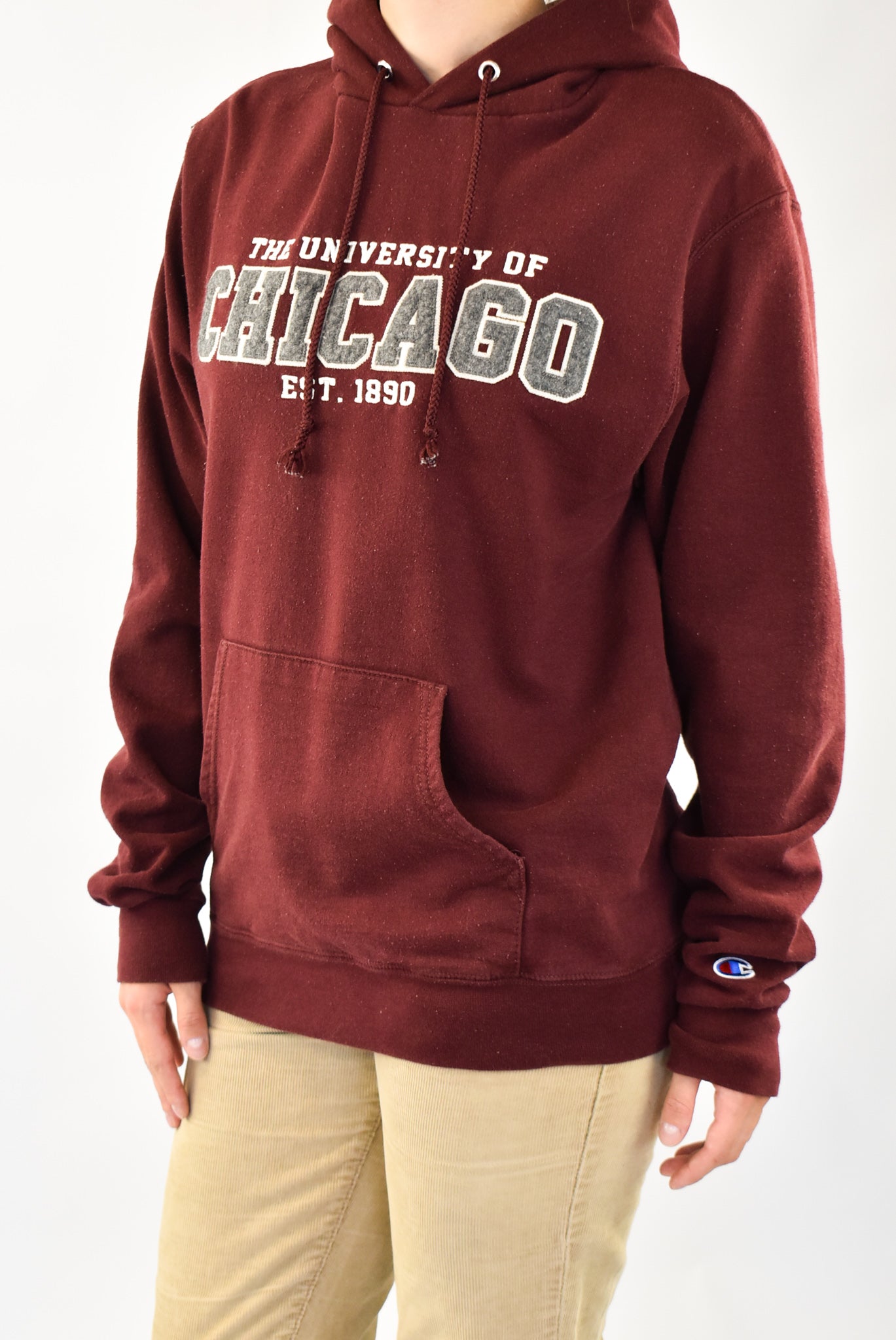 Chicago Burgundy Hoodie